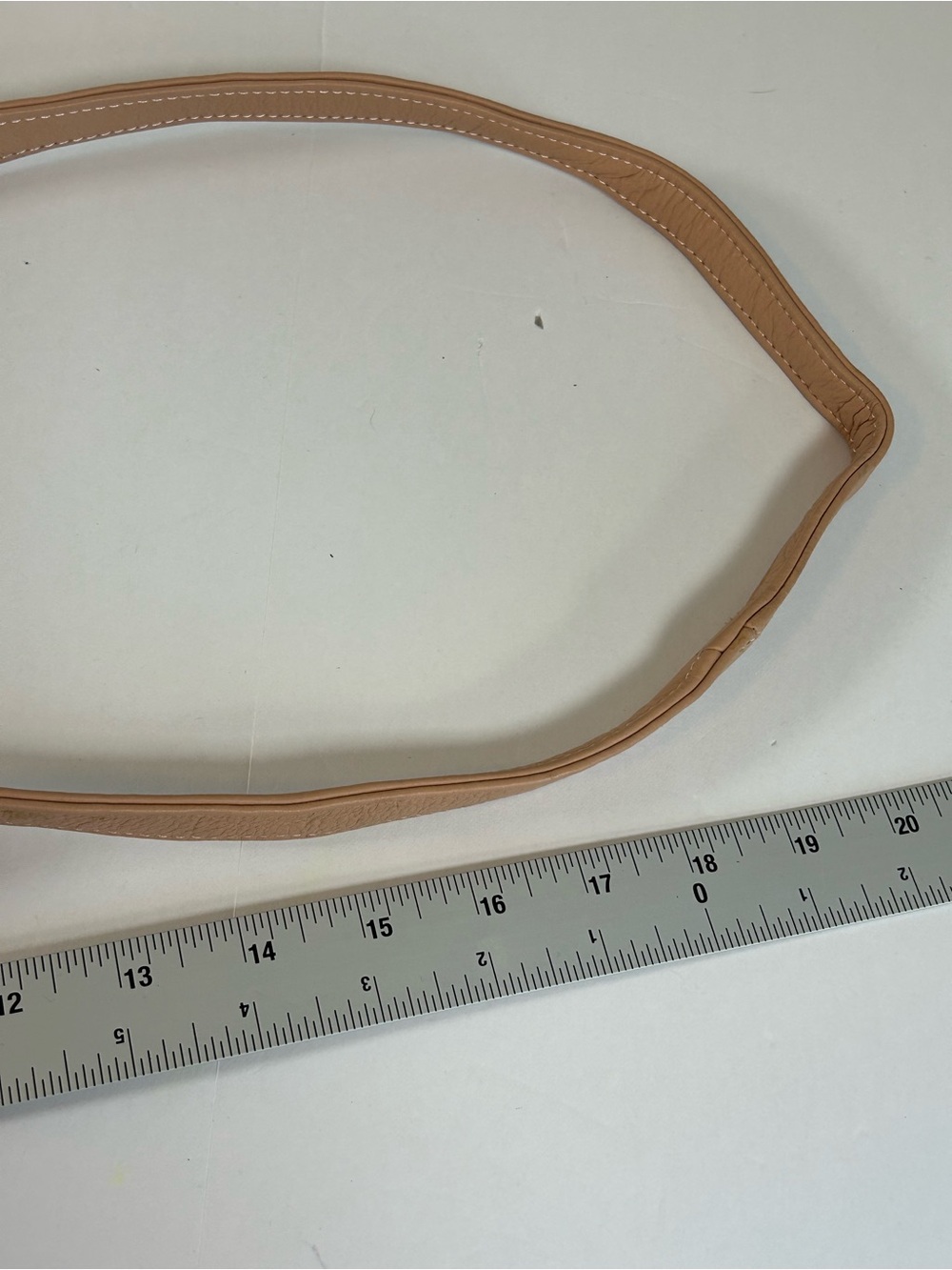 Classic Wanderers Travel Co. Crossbody Bag in blush made w/ genuine leather - Picture 11 of 12